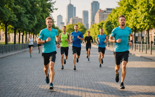 Nager – pédaler – courir en milieu urbain
