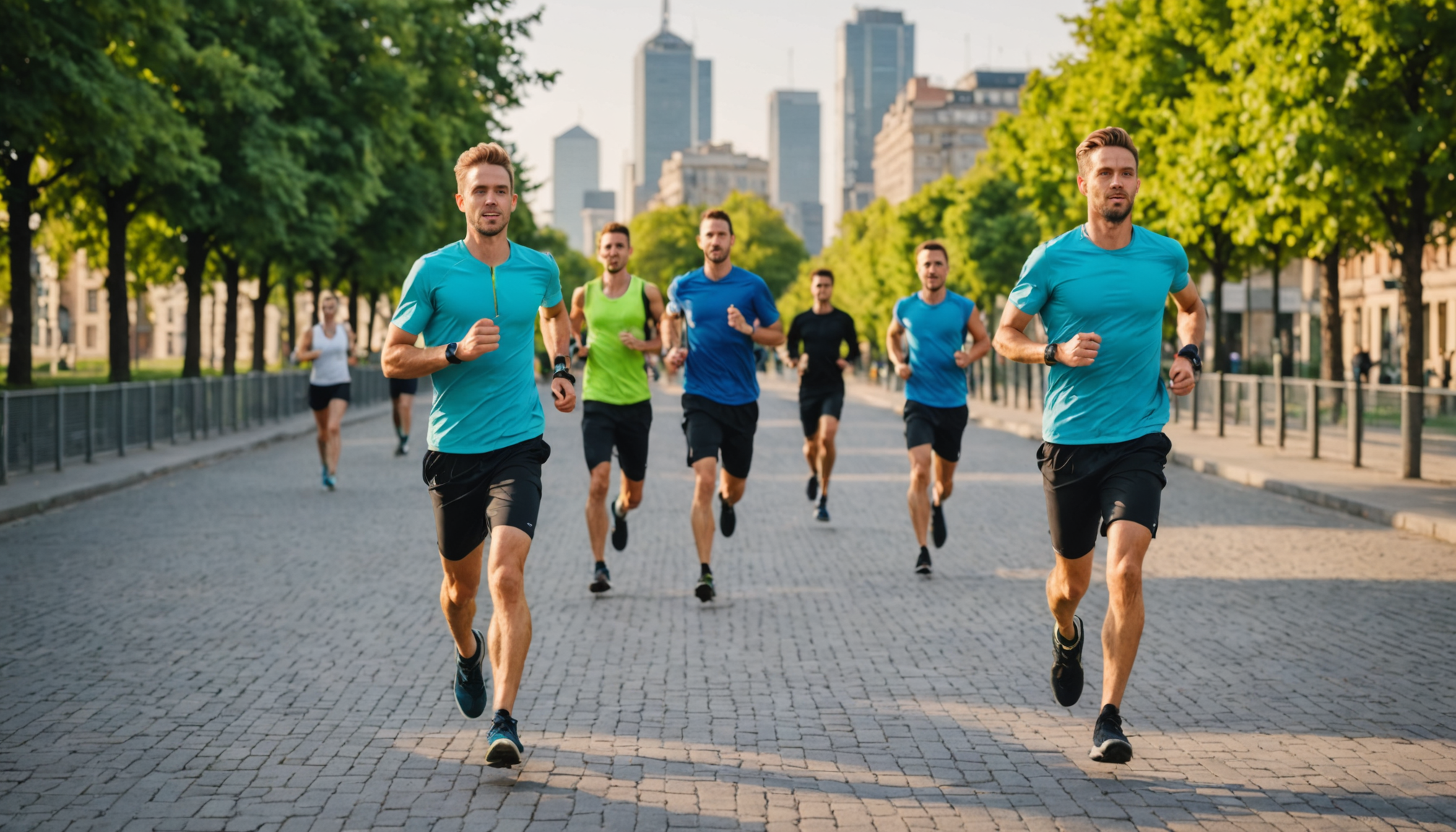 Nager – pédaler – courir en milieu urbain