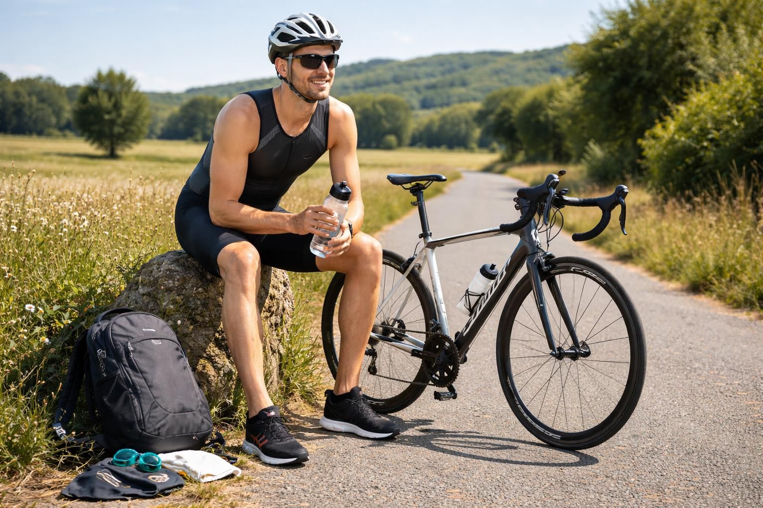 Financer son équipement sportif avec petites marques Domyos et Kalenji pour pratiquer le triathlon économiquement