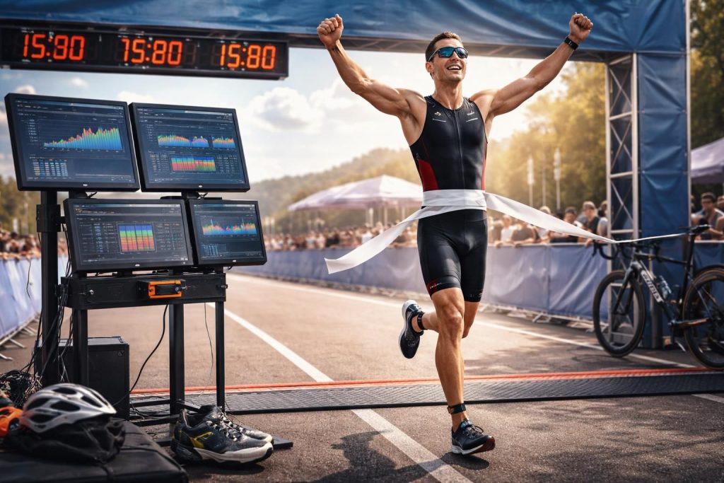 Logiciels de chronométrage pour triathlon avec ChronoTrack, MySDAM et Datasport