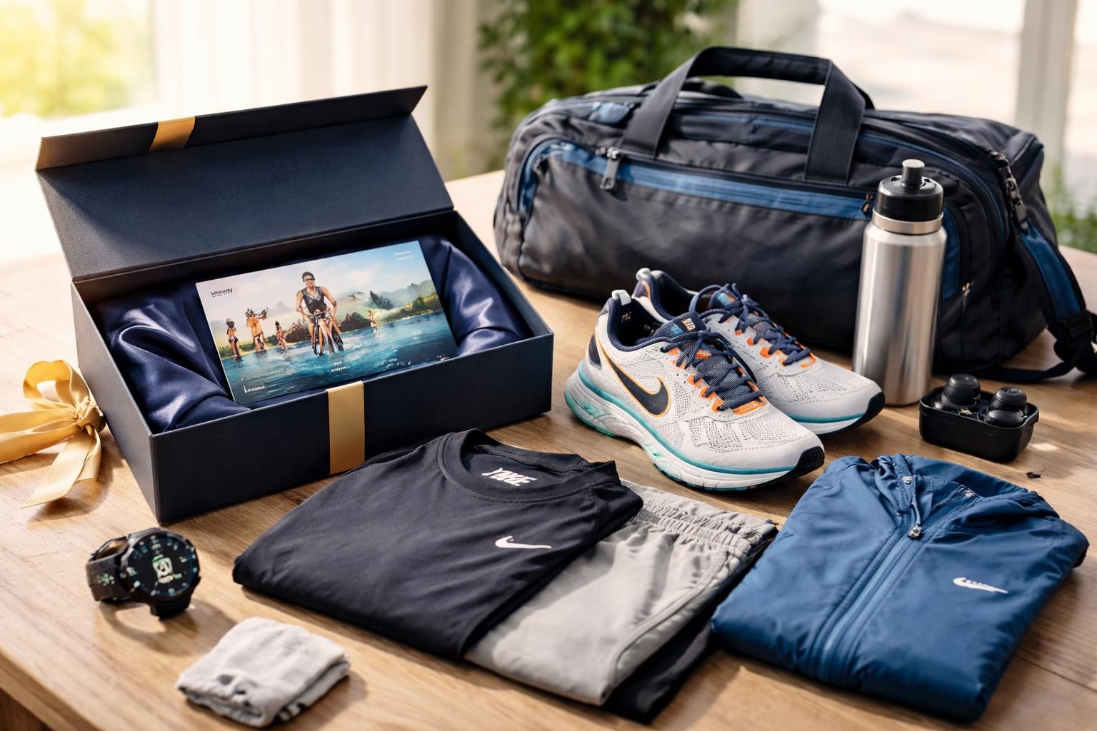 Offrir une inscription au Triathlon du Val de Gray avec équipement Decathlon ou Nike Running