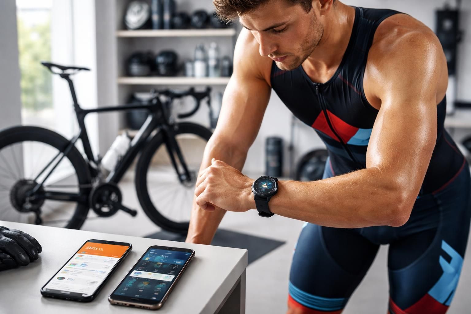 Suivi sportif avec Strava, TrainingPeaks et Garmin Connect pour triathlètes et athlètes