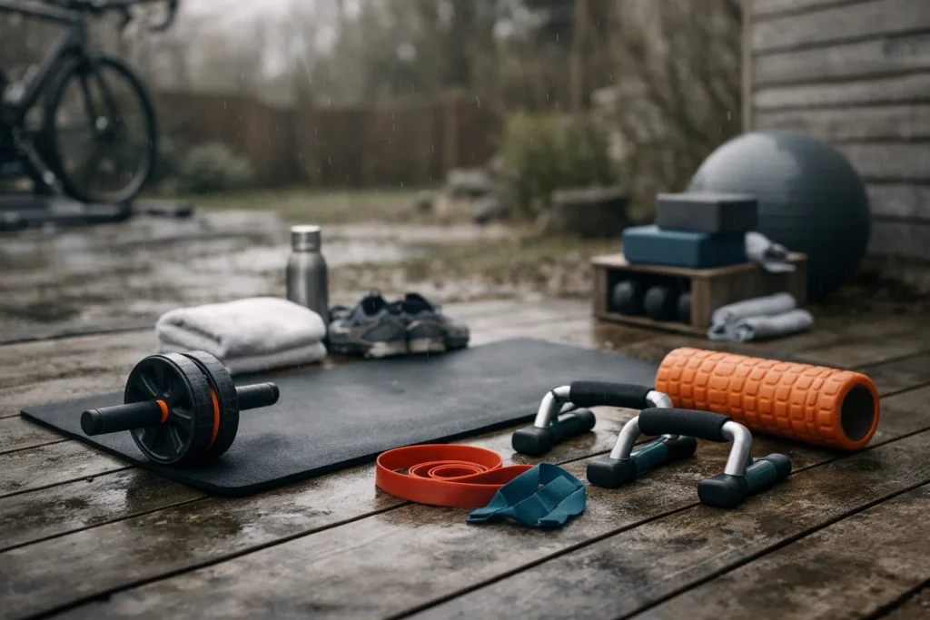 Aménager un coin étirements et gainage à la maison du triathlète