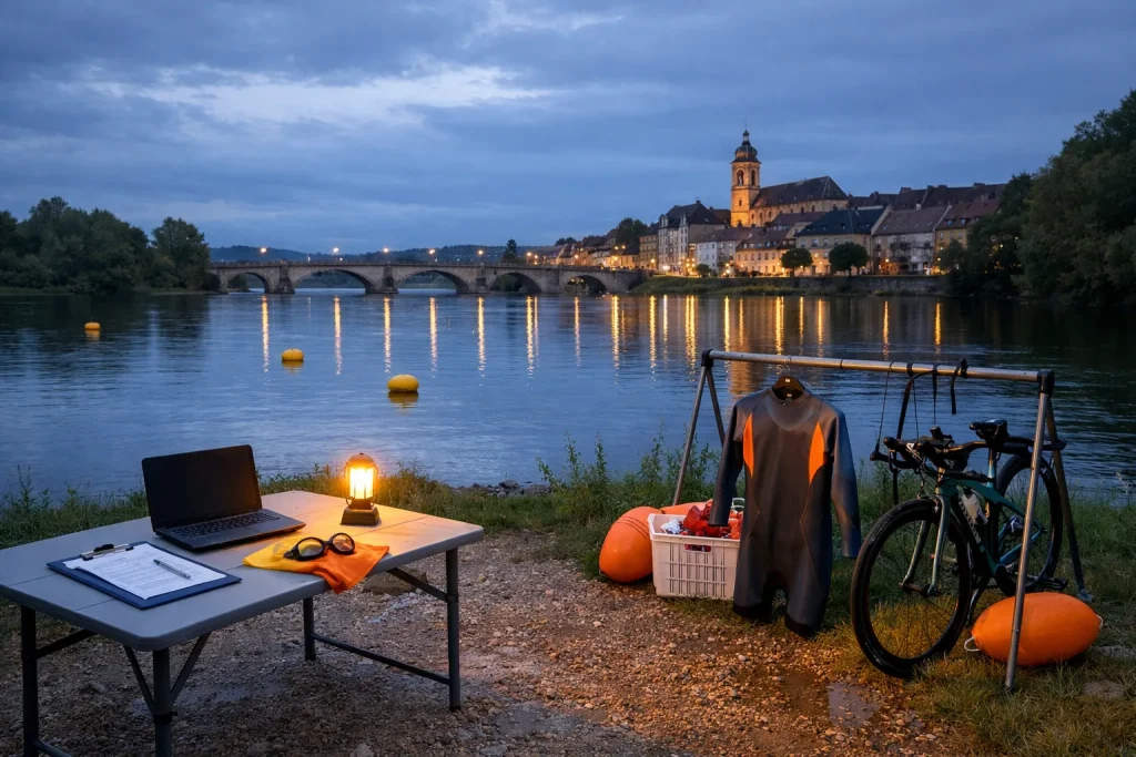 Triathlon à Gray en Haute-Saône : parcours sur la Saône, où s’inscrire