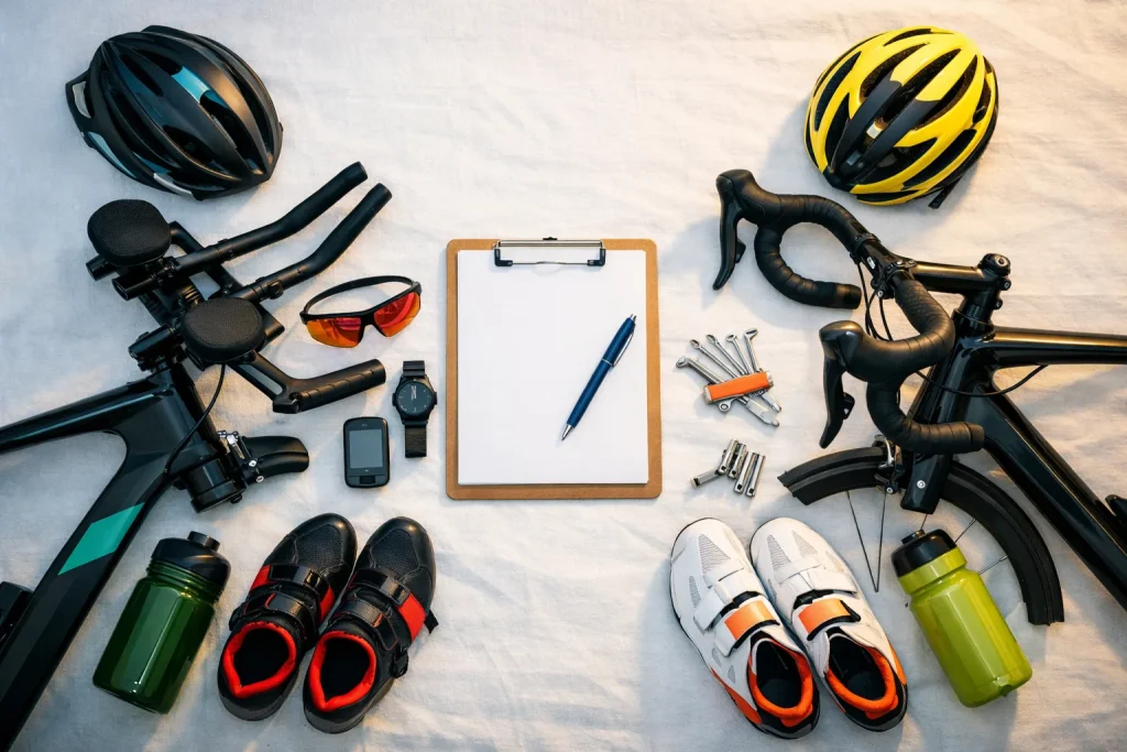 Vélo de triathlon ou vélo de route : ce qui change vraiment